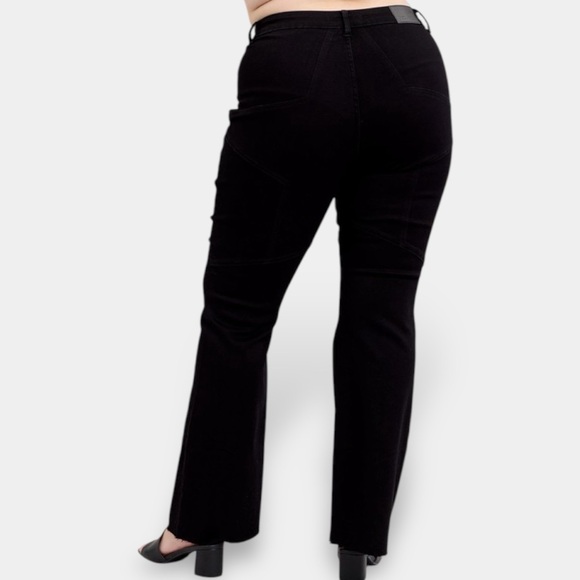 Judy Blue Full Size High Waist Star Seam Detail Flare Plus Size - Picture 9 of 13